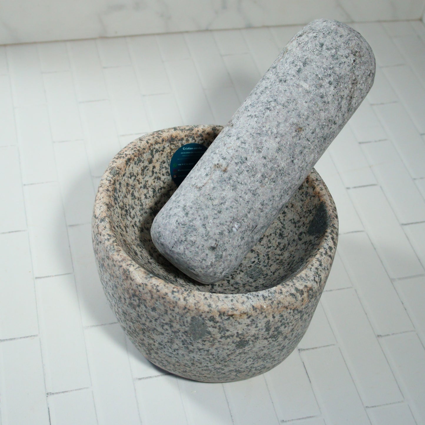 Mortero de piedra