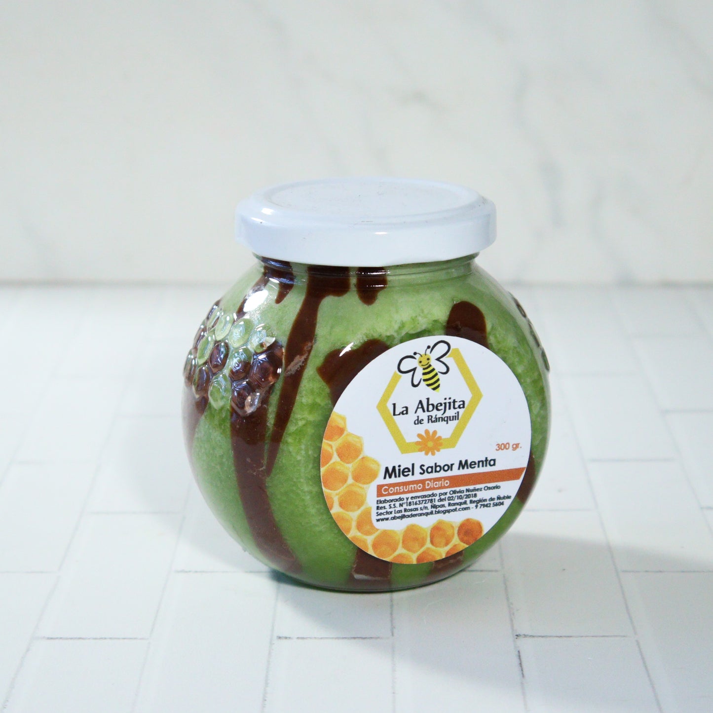 Miel con Menta